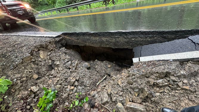 Torrential rain triggered flash flooding on Memorial Day into early Tuesday in parts of western North Carolina still recovering from 2024's Hurricane Helene.