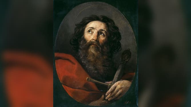 The Apostle Paul, circa 1617. Found in the Collection of Museo del Prado, Madrid. Artist Reni, Guido (1575-1642).