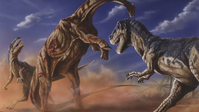 UNSPECIFIED - AUGUST 14: Illustration of Piatnitzkysaurus floresi