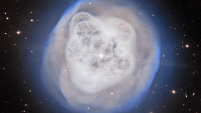 The Crystal Ball Nebula first captured by German-British Astronomer William Herschel in 1790.
