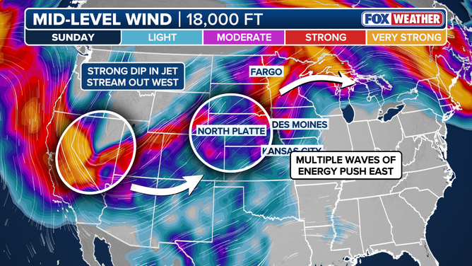 Sunday severe weather set up