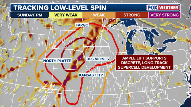 Sunday severe weather set up