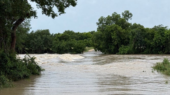 Flooding in Williamson County Wednesday.