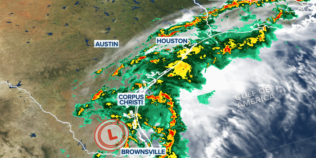 Potential Tropical Cyclone One designated over southern Texas, fuels flood threats along the Gulf coast