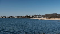 2 rescued, fisherman still missing after getting trapped in rising water at Connecticut beach