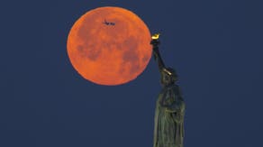 Strawberry Moon dazzles the night sky as first full moon of the summer