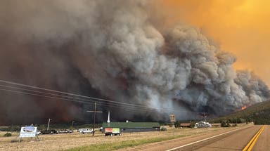 Massive wildfire causes evacuations as it rapidly spreads due to 100 mph wind gusts in Colorado