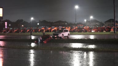 Watch: Heavy rain triggers dangerous flash flooding across Texas, prompting multiple water rescues
