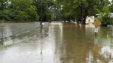 Flash flood threat expands across Central, Southern US after inches of torrential rain trigger water rescues