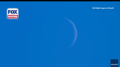 Watch: Venus disappears behind the moon in stunning timelapse of rare, daytime lunar occultation