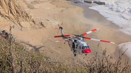 1 person dead and another in critical condition after being swept into the ocean in California