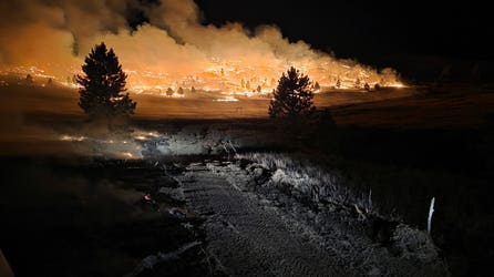 South Fork Fire scorches more than 23,000 acres, prompting multiple evacuation orders in Nebraska