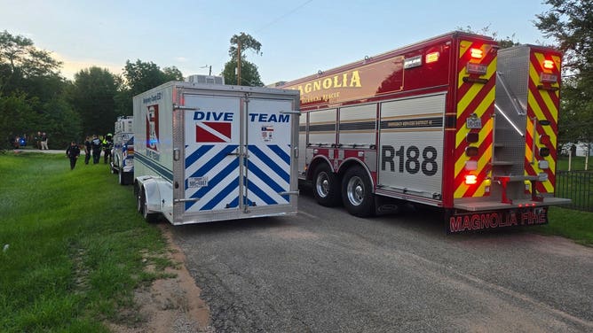 Crews search for missing teen who entered flooded retention pond and never resurfaced Tuesday near the Magnolia area. The teen was later located and pronounced dead at the scene.