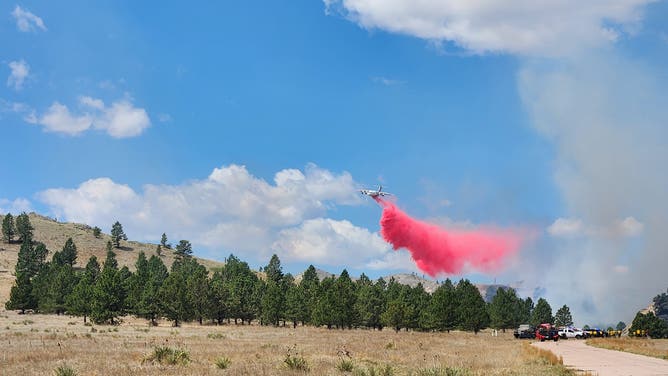 Air Support for South Fork Fire on 6.10.2026