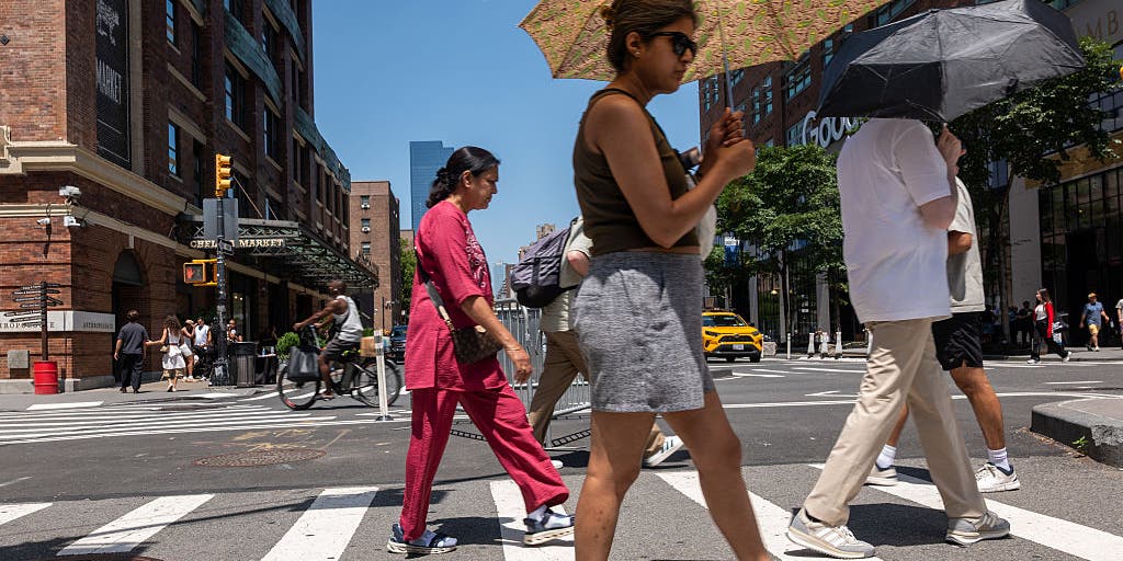 At least 22 suffer heat-related deaths during extreme heat wave that slammed the eastern US