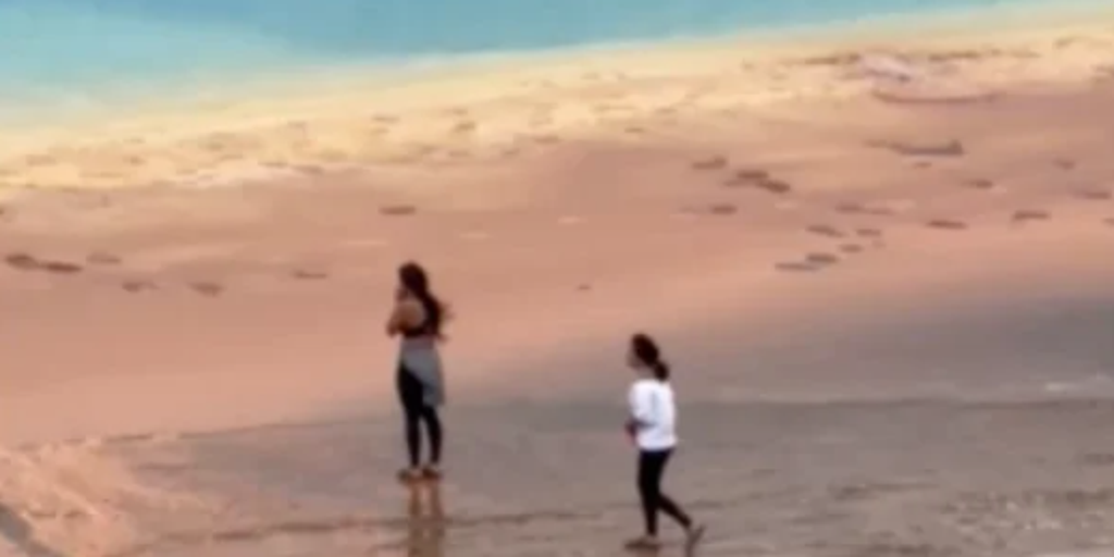 See it: Tourists filmed walking illegally close to dangerous ...