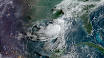 Tropical Storm Bertha approaches Louisiana with potential landfall hours away