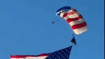 Celebration gone wrong: Skydiver crashes into California rodeo during Fourth of July stunt