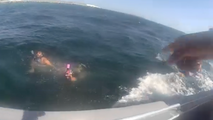 Watch: Deputies perform 'close call' rescue of snorkelers swept away by strong current off Florida beach