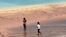 See it: Tourists caught wandering on dangerous and deadly edge of Yellowstone hot spring