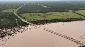 Bridge collapses due to intense flooding in Uvalde County as nonstop rain slams Texas Hill Country