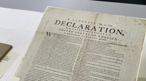 Extremely rare 1776 printing of the Declaration of Independence discovered in stack of papers in England