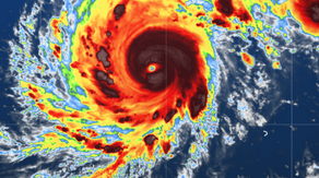 Super Typhoon Dolphin barrels towards Asia as it reaches 160 mph winds, equivalent to a Category 5 hurricane