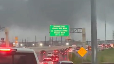 See it: Radar-confirmed tornado touches down near major Texas city as state battles relentless flash flooding