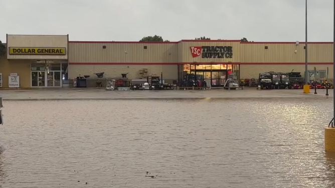 Uvalde flooding on Thursday, July 16, 2026.