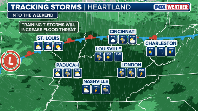 Ohio Valley rain overview