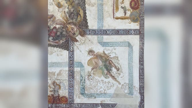 Painting found in a home in Pompeii, Italy, from 2,000 years ago.