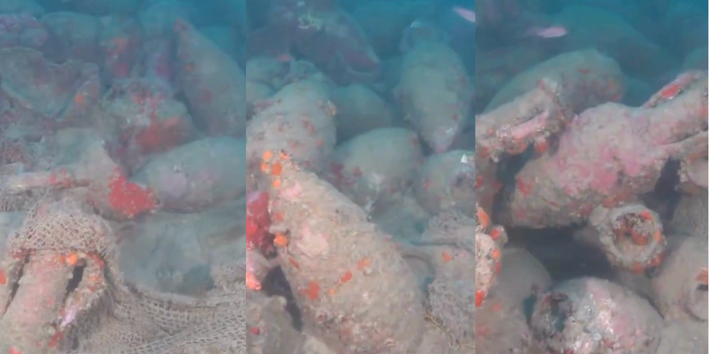 Video: Roman-era shipwreck from over 2,000 years ago discovered at bottom of ocean near Sicily