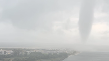 See it: Rare tornado touches down on New York's Long Island, damages local beach club