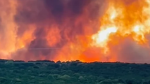 Evacuations underway as fast-growing Texas Ross Fire explodes to 50,000 acres with just 5% containment
