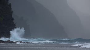 Lala roars back to hurricane strength, putting marine wildlife and historic monument in its path