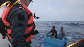 Watch: 2 fishermen rescued after being trapped floating inside cooler in Pacific Ocean for several days