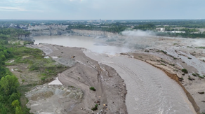 Watch: Jaw-dropping drone video reveals staggering scale of Indiana flood destruction