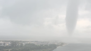 See it: Rare tornado touches down on New York's Long Island, damages local beach club