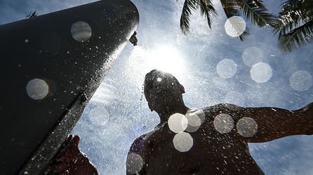 Which areas will see the most intense temperatures in a week-long Southern heat wave?