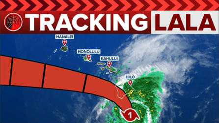 Hurricane Lala hammers Hawaii with feet of rain, winds as eyewall brushes Big Island