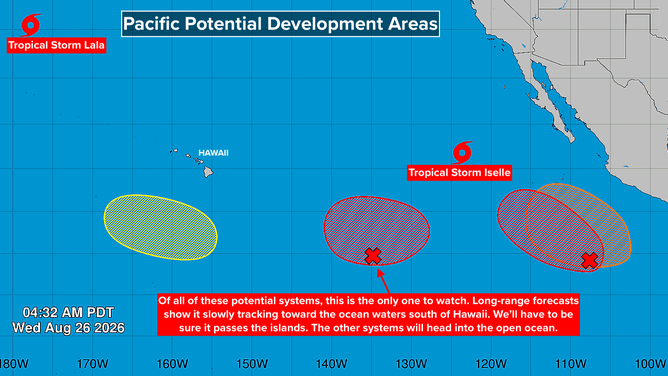 Tropical overview of the Eastern Pacific