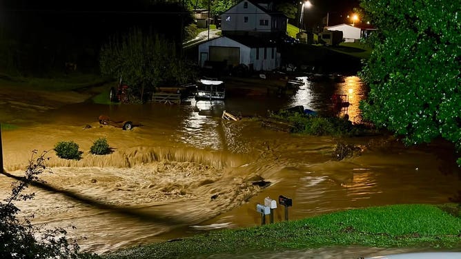 A Flash Flood Emergency was issued in Knott County in Eastern Kentucky on Thursday night.