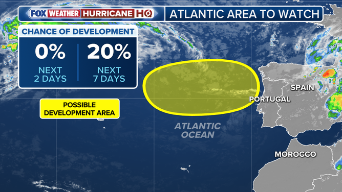 Area to watch in the Atlantic.