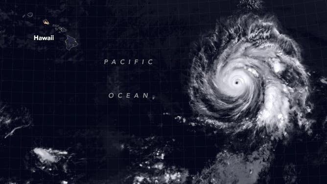 Hurricane Douglas on July 23, 2020.