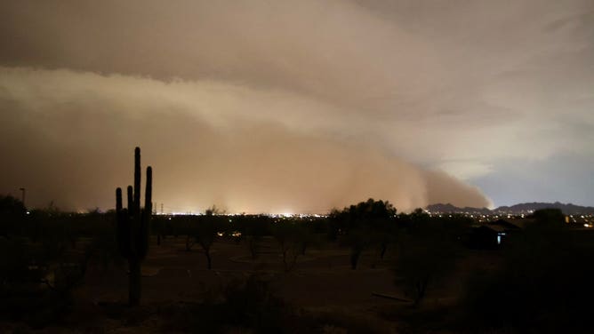 Haboob near Scottsdale, Arizona, on Aug. 6, 2026.