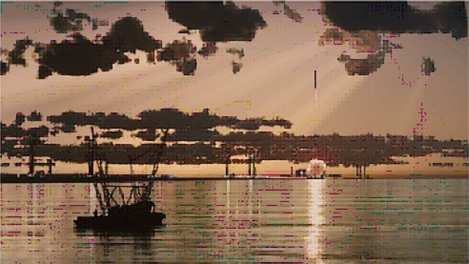 Rendering of what Starbase will look like along the coast of Louisiana.
