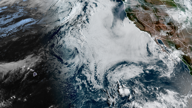 A look at the Pacific Ocean off the West Coast of the US