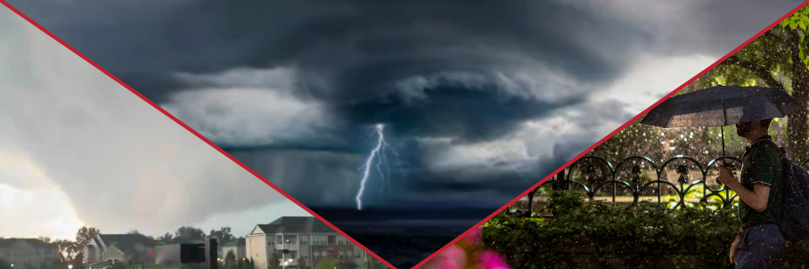 Torrential rain to shift south across Mid-Atlantic, Carolinas after deadly severe storms swamped I-95 corridor
