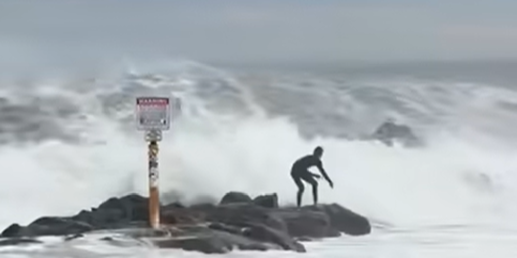 See it: Dramatic rescue unfolds as Tropical Storm Marie fuels dangerous waves along California coast