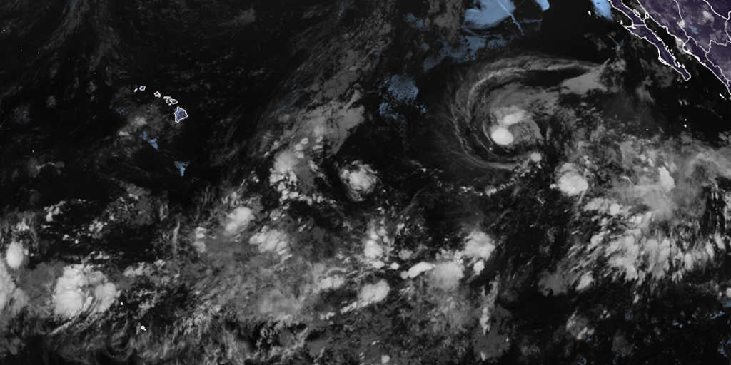 Tropical Storm Norbert churns in the Pacific, could strengthen over warmer water while tracking near Hawaii